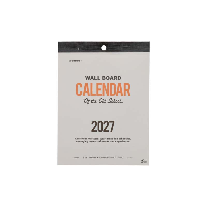 2027 Calendar (Penco) / A5