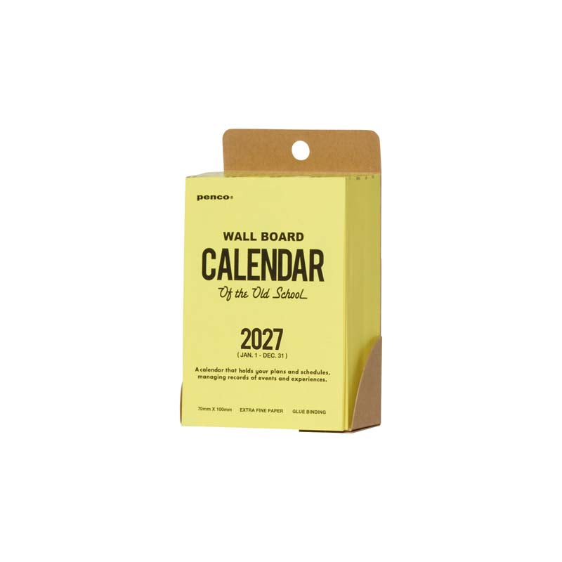 2027 Memo Block Calendar(Penco)