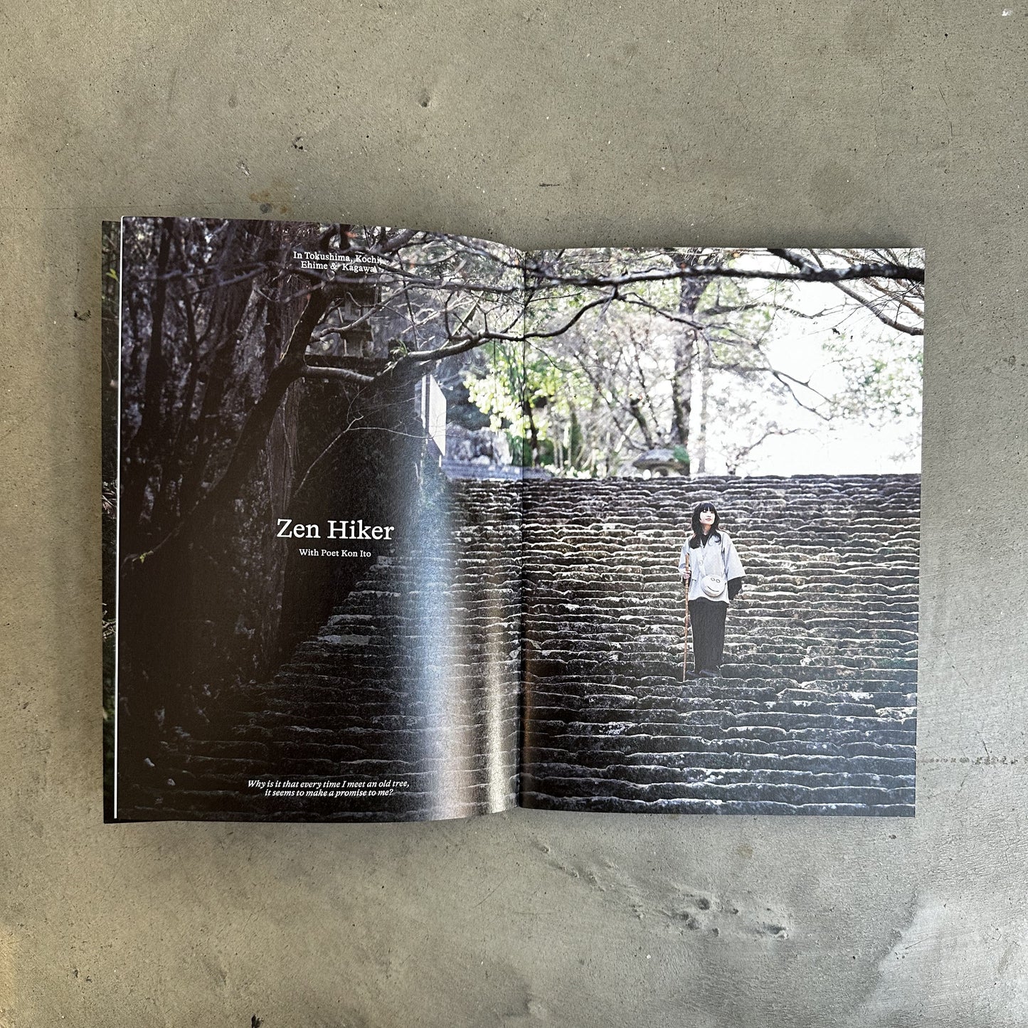 PAPERSKY U.S. Edition #001 / Shikoku Zen Hiker Issue
