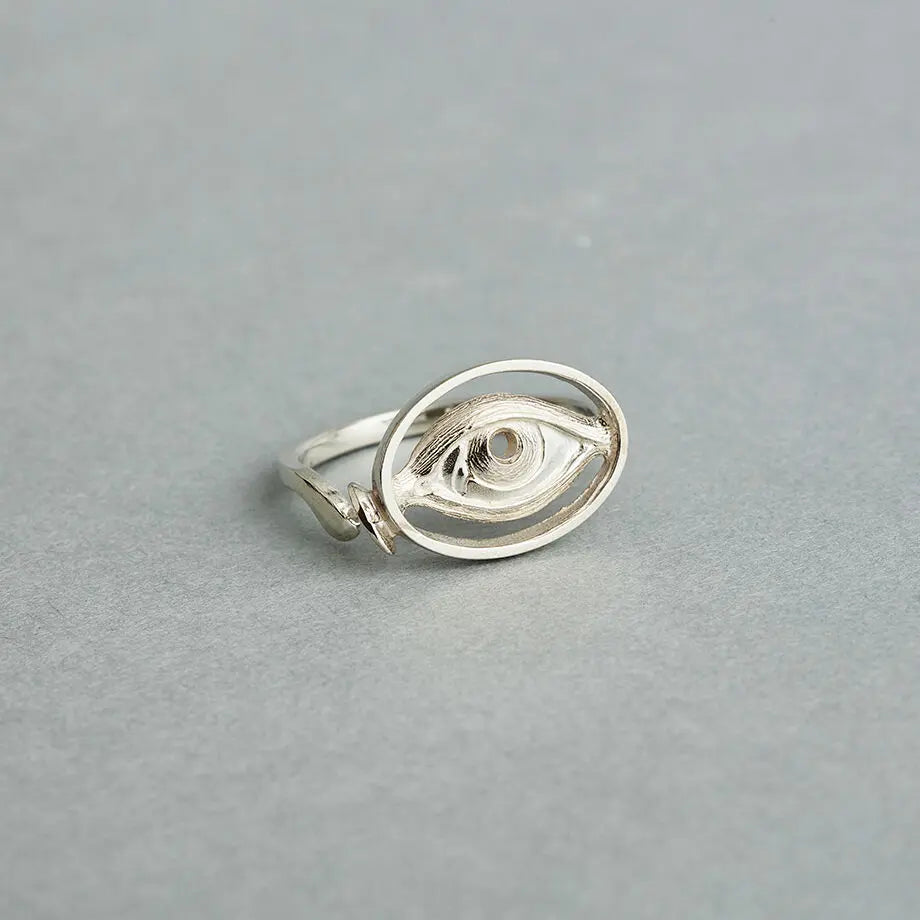 glass ring sv925