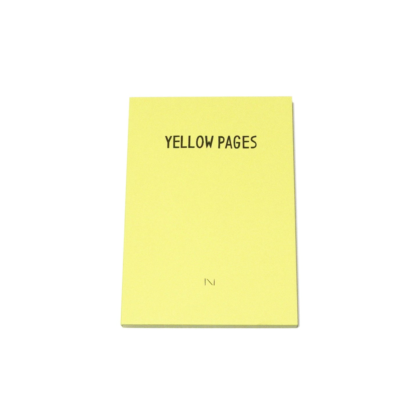 Notebook/ YELLOW PAGES