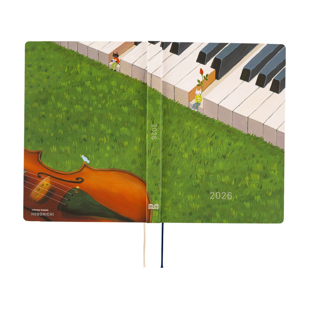 Hobonichi Techo 2026 HON A5 : Hiroko Kubota: Waiting on the Chord