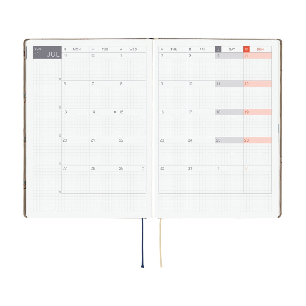 Hobonichi Techo 2026 HON A5 : Bow & Tie
