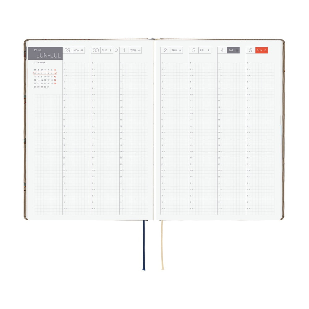 Hobonichi Techo 2026 HON A5 : Bow & Tie
