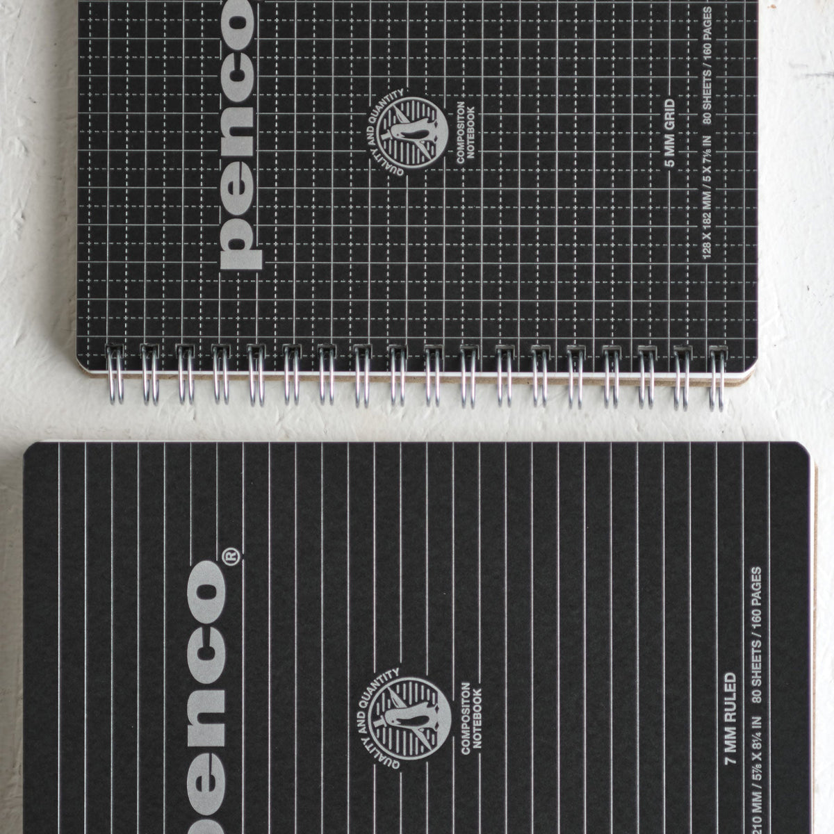 Wirebound Notebook B6 Grid