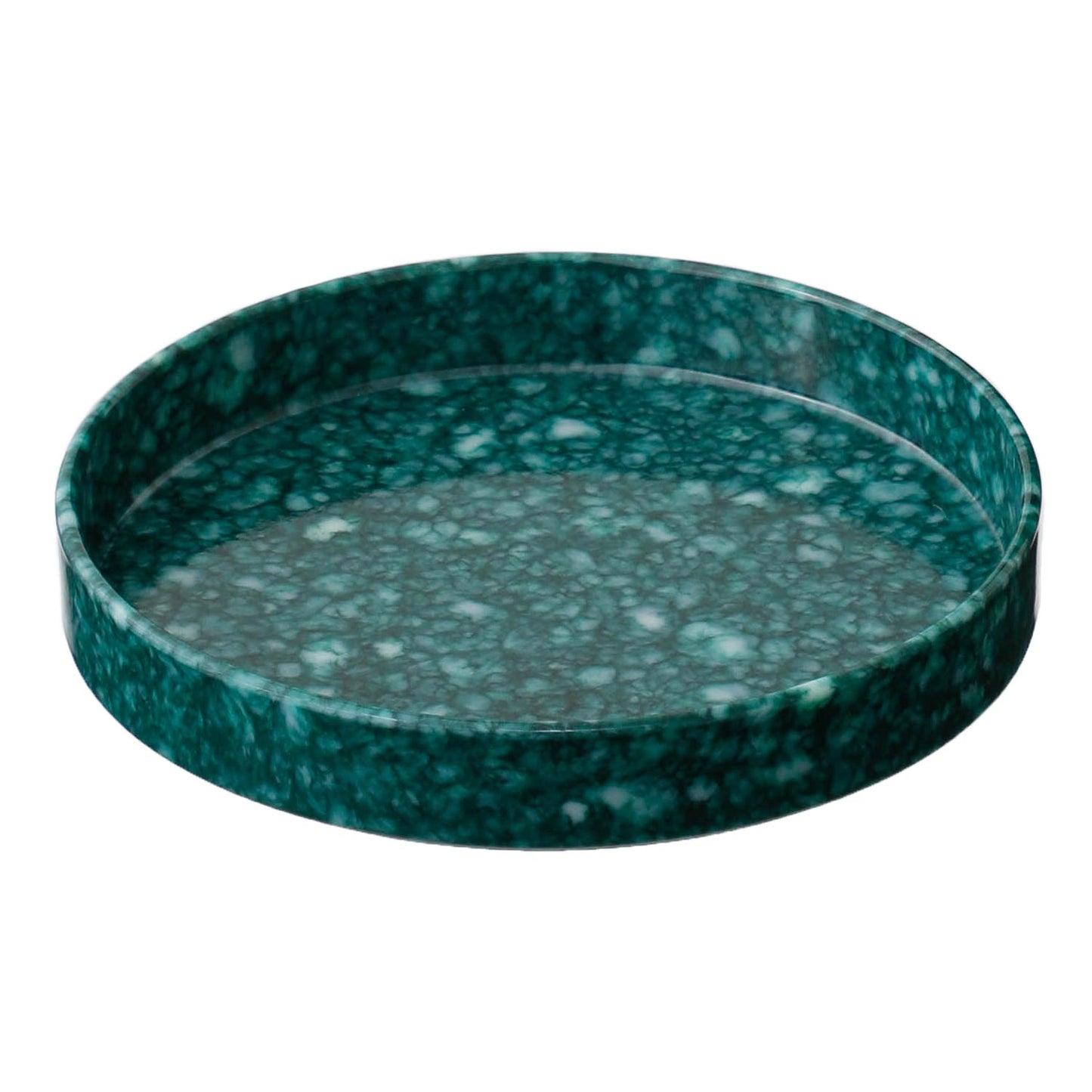 Marble Circle Desk Tray