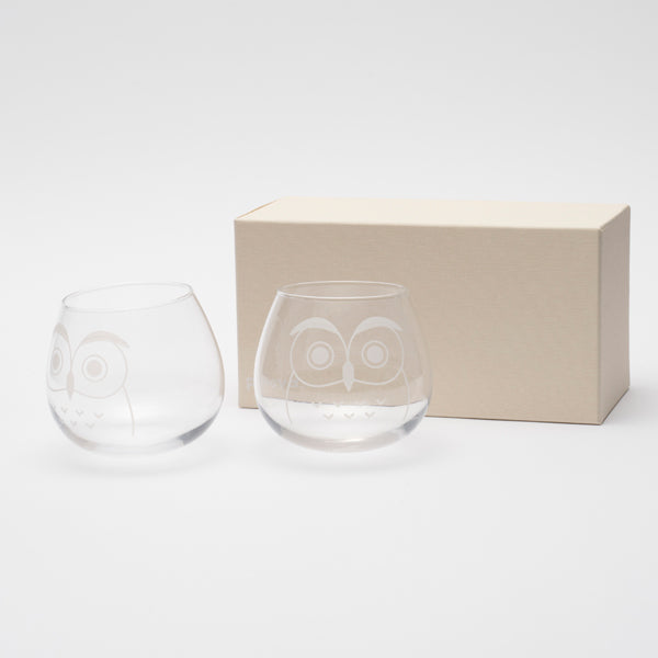 Fukurou Glass / Set of 2