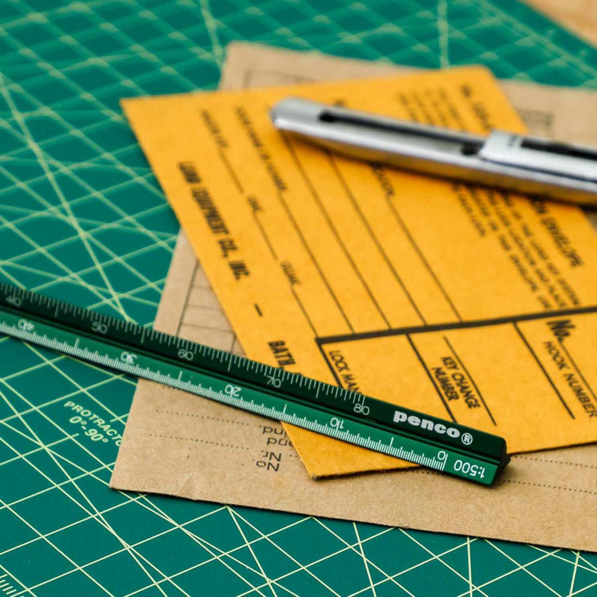 Metric Drafting Scale