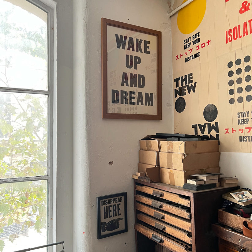 WAKE UP AND DREAM / Poster