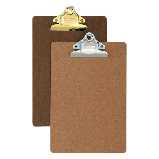 Old School Clipboard/ A4/ Gold Clip