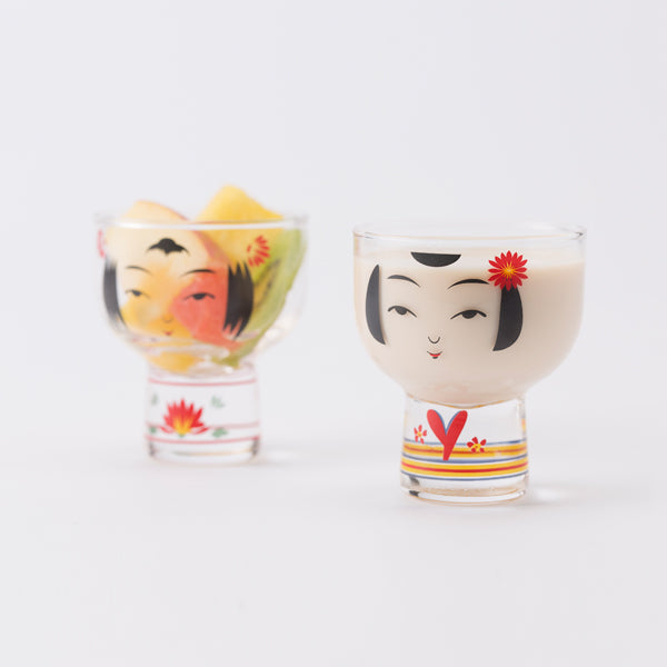 Kokeshi Glass / 1pc