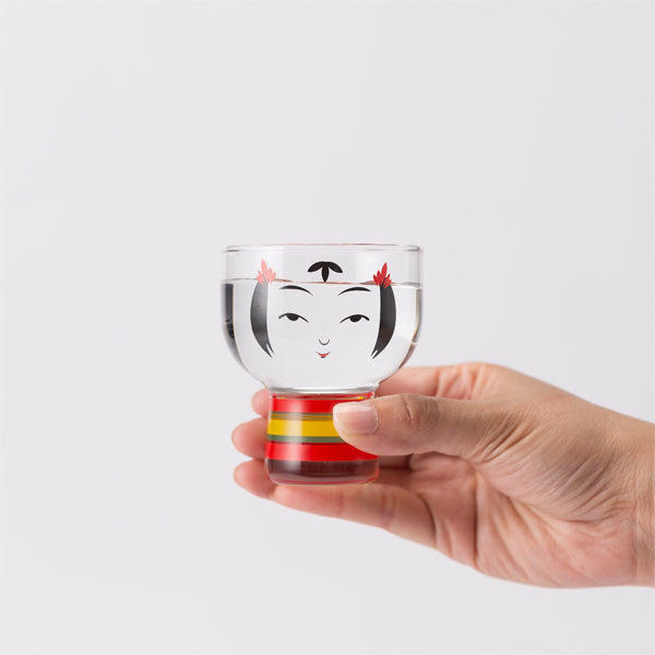 Kokeshi Glass / 1pc
