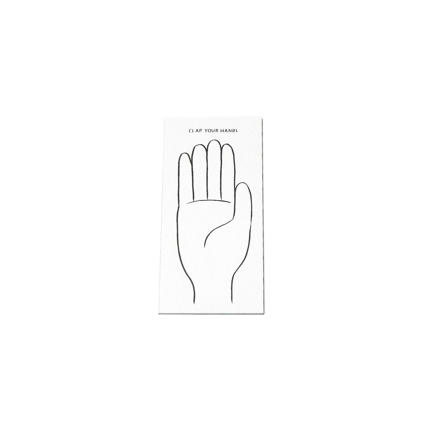 Memo Pad/ CLAP YOUR HANDS