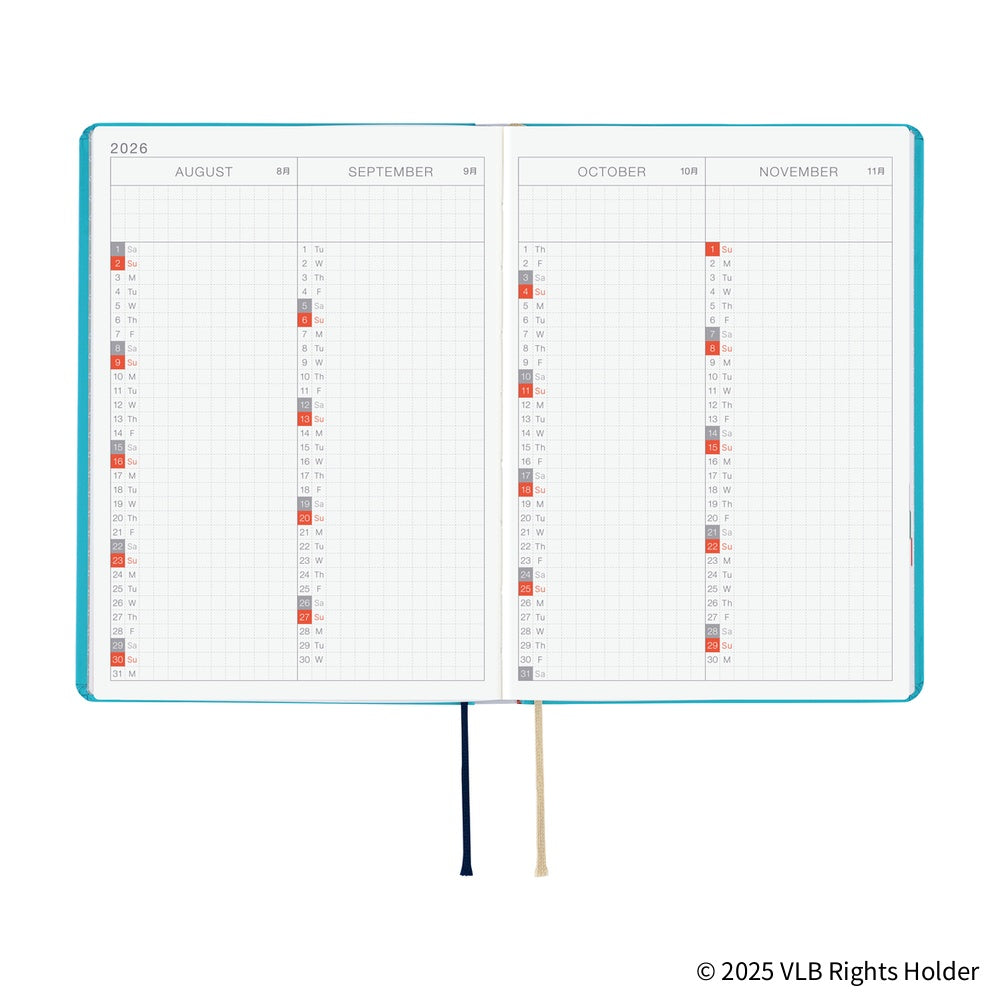 Hobonichi Techo 2026 HON A6 : Virginia Lee Burton: The Little House