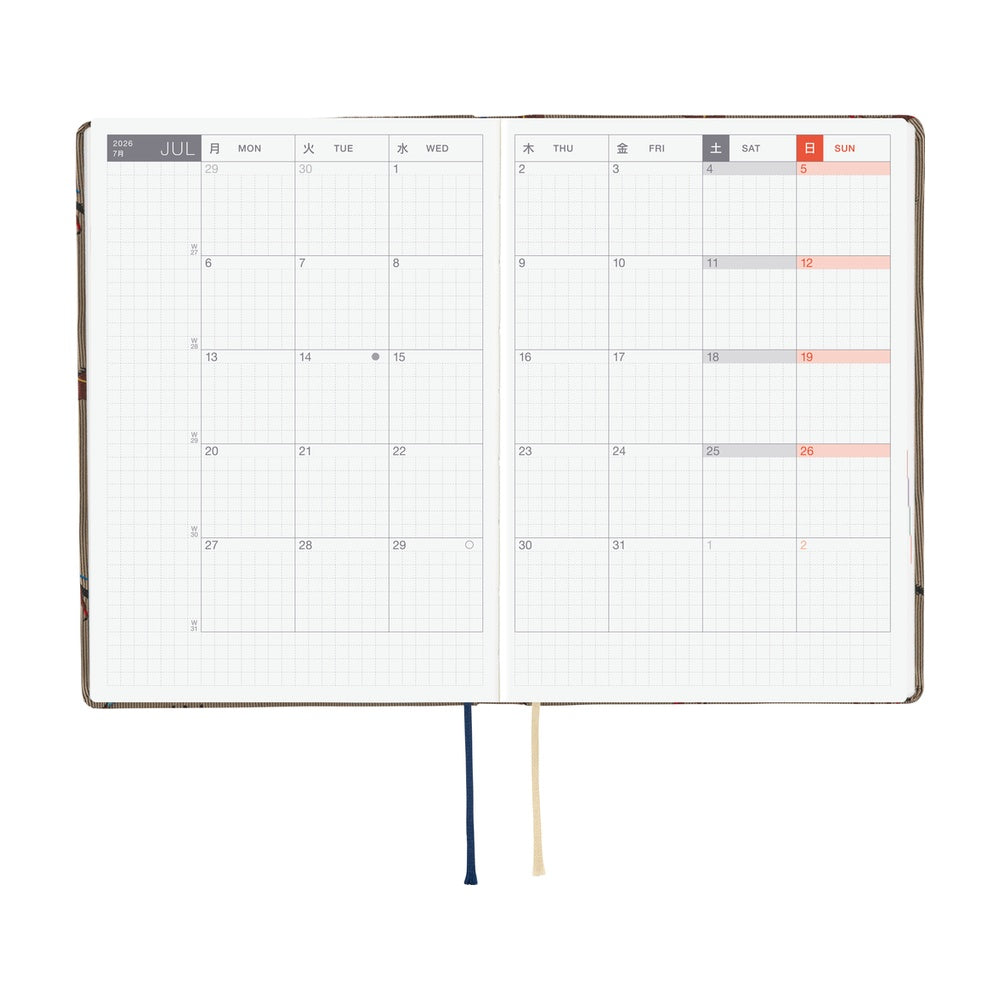 Hobonichi Techo 2026 HON A6 : Bow & Tie