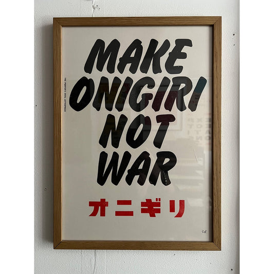 MAKE ONIGIRI / Poster