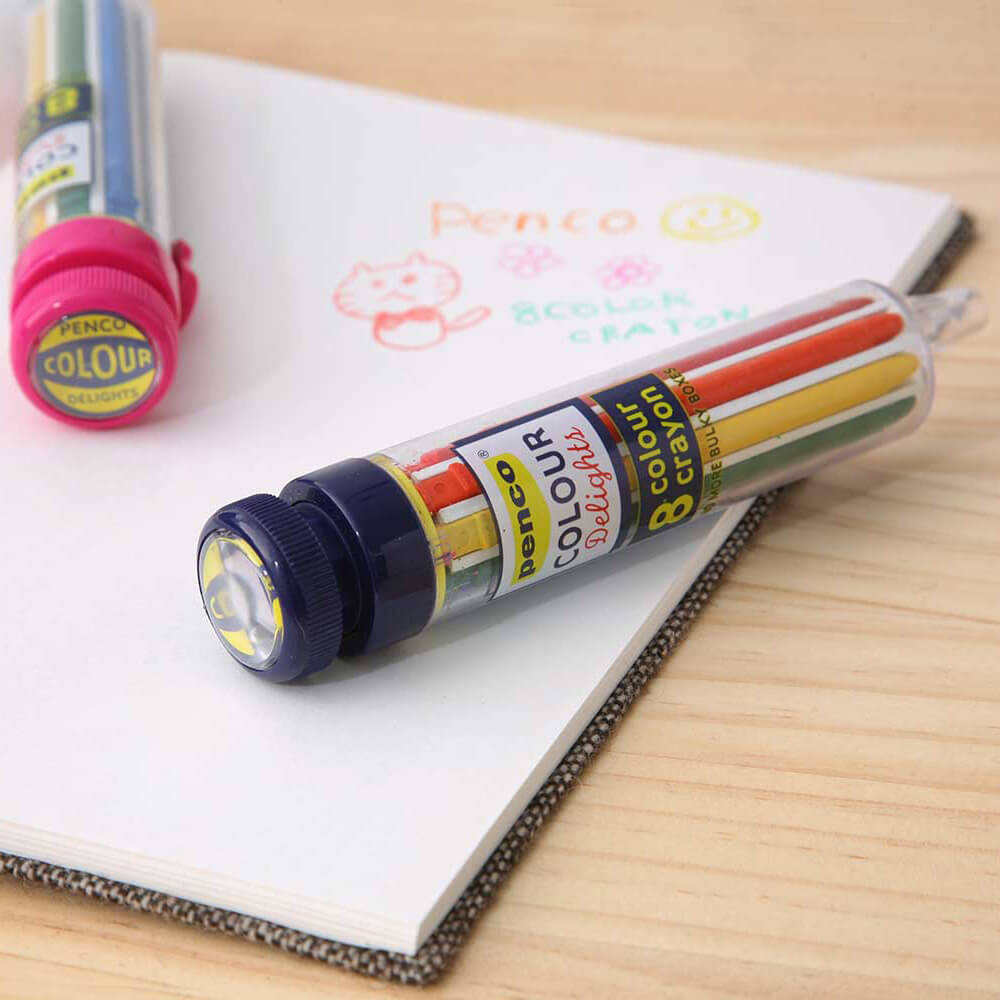 8 Color Crayon