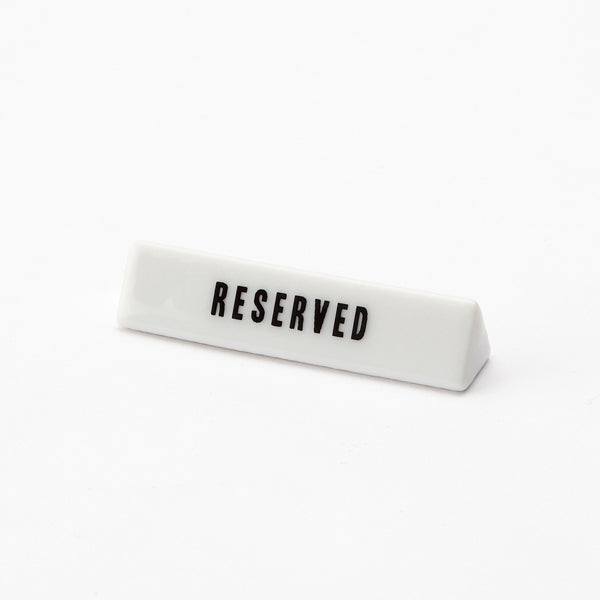 Table Sign Cutlery Rest