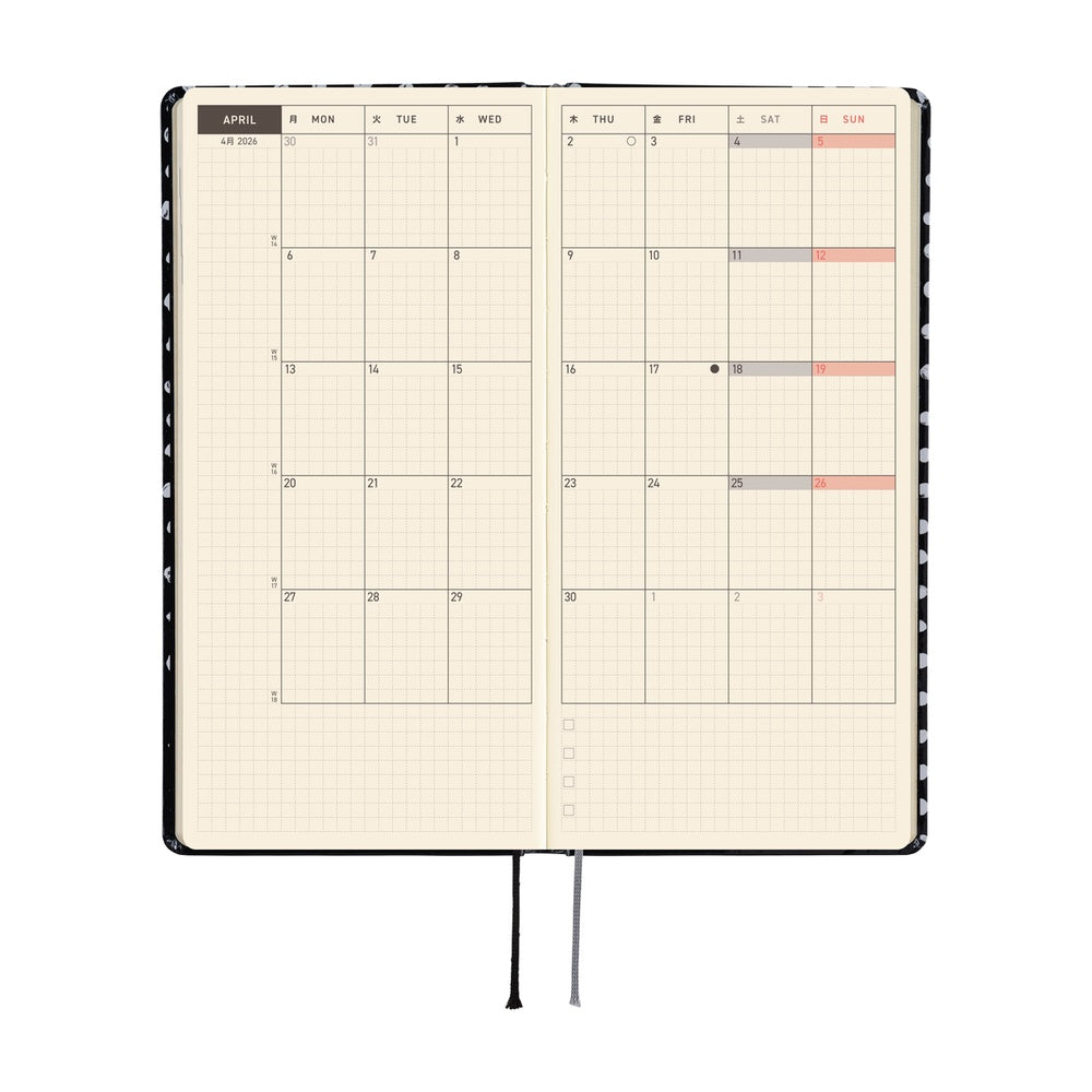 Hobonichi Techo 2026 Weeks : Makoto Matsubayashi: Dot