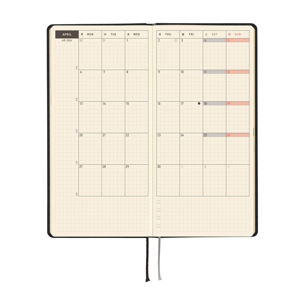 Hobonichi Techo 2026 Weeks : Paper Series