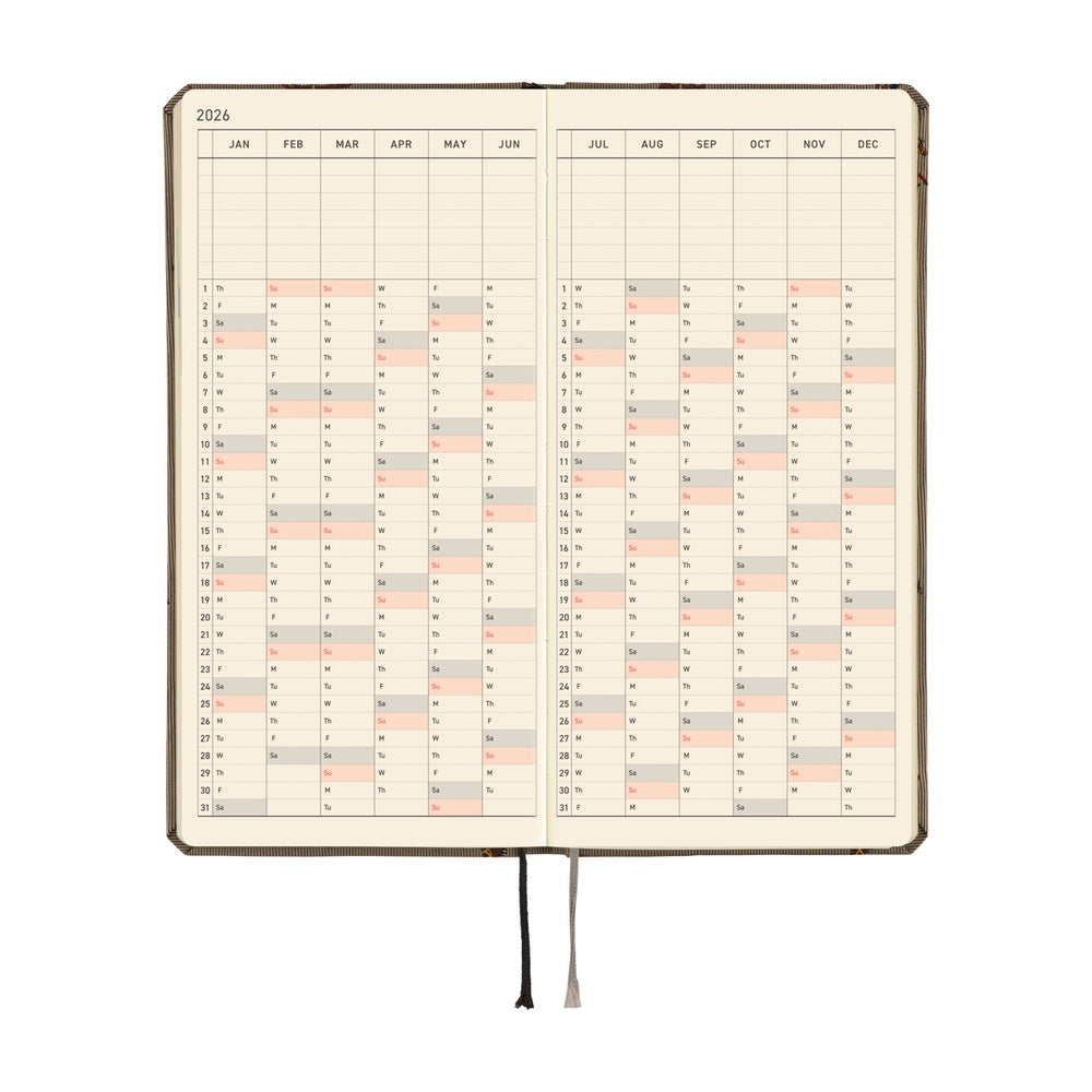 Hobonichi Techo 2026 WeeksBow & Tie
