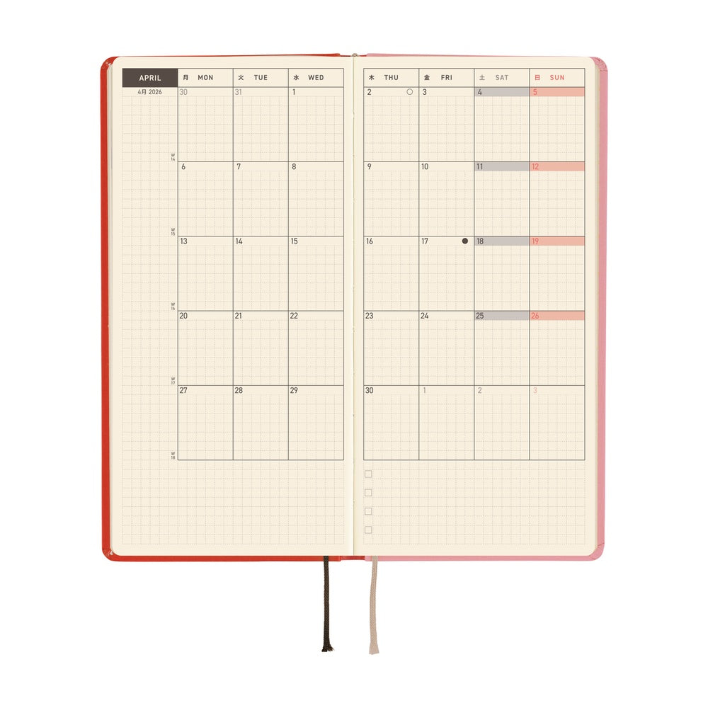 Hobonichi Techo 2026 Weeks : Tolight: A Bright Year