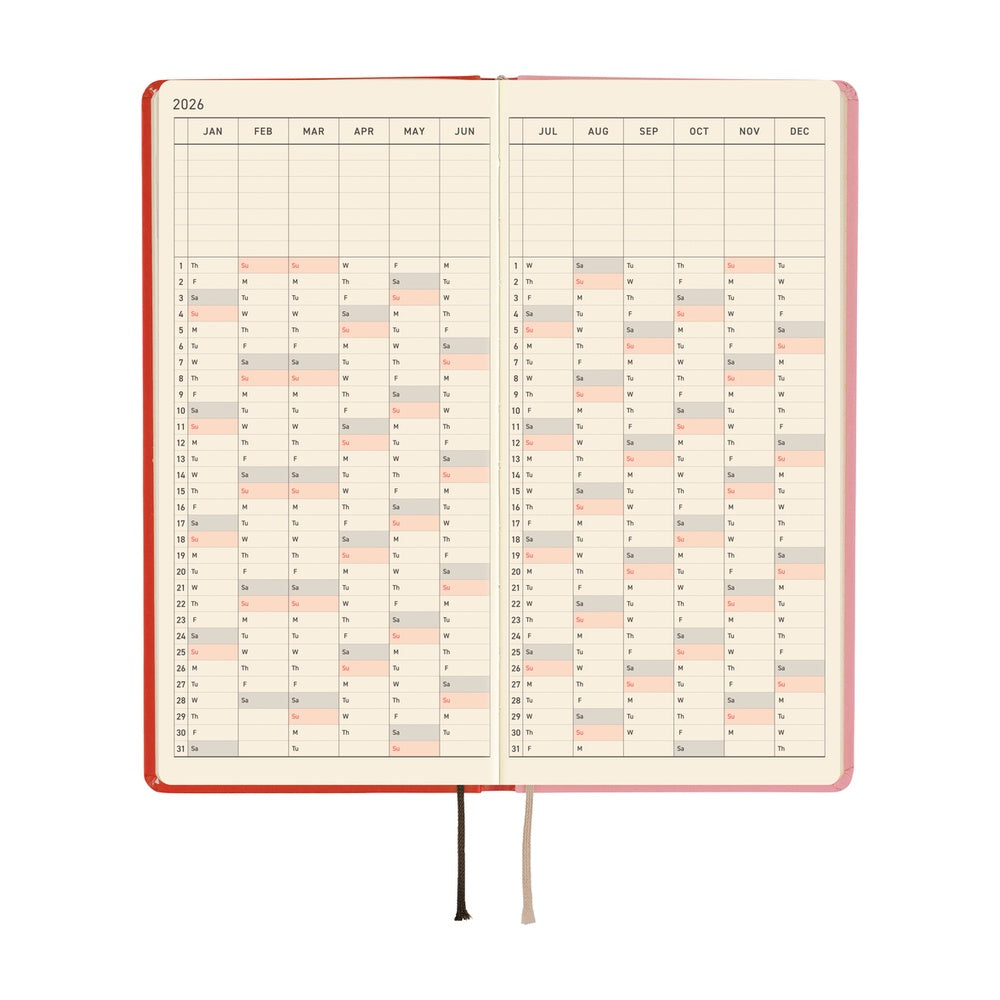 Hobonichi Techo 2026 Weeks : Tolight: A Bright Year