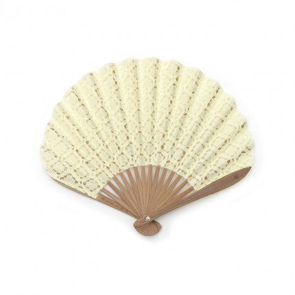 lace material softly fan