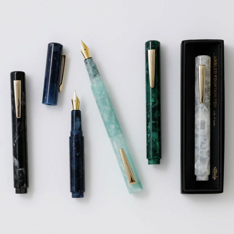 Marbled Fountain Pen