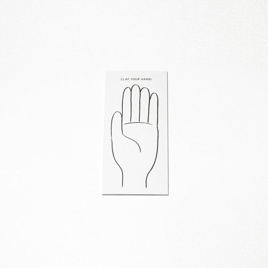 Memo Pad/ CLAP YOUR HANDS