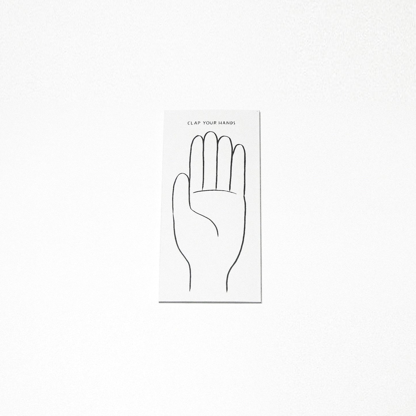 Memo Pad/ CLAP YOUR HANDS