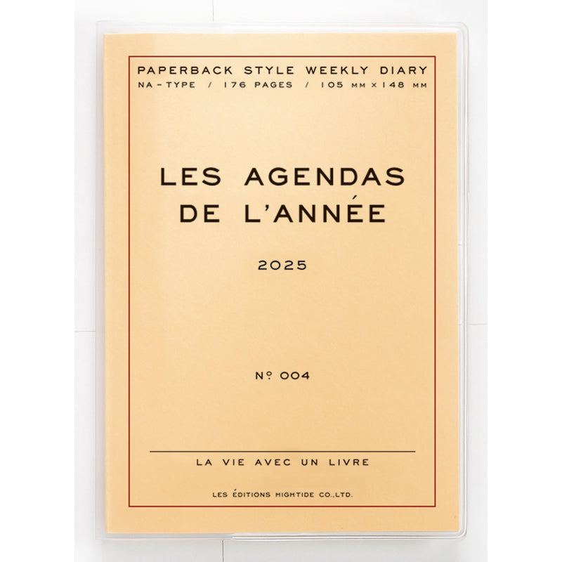 2025 Weekly Planner Poche A6