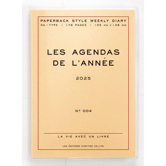 2025 Weekly Planner Poche A6