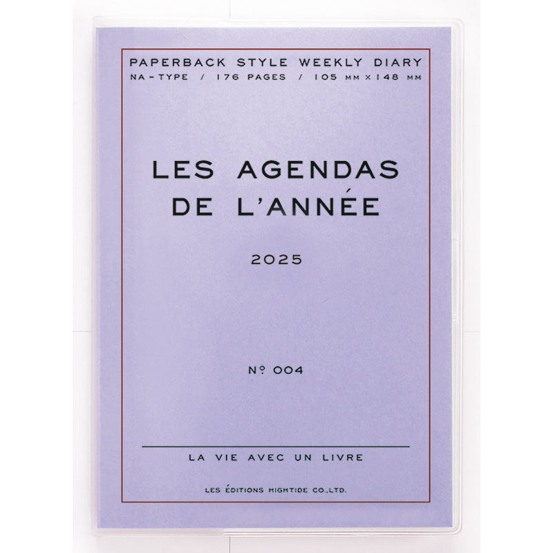 2025 Weekly Planner Poche A6