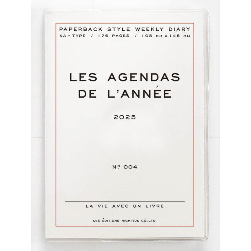 2025 Weekly Planner Poche A6