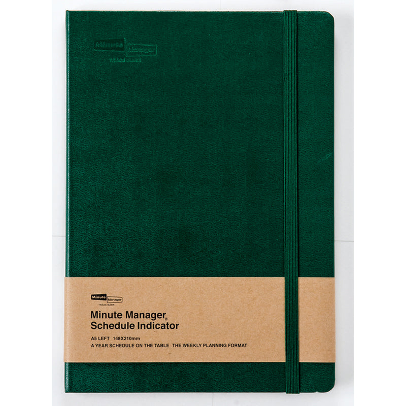 2025 Weekly Planner Minute Manager-EX A5 LEFT