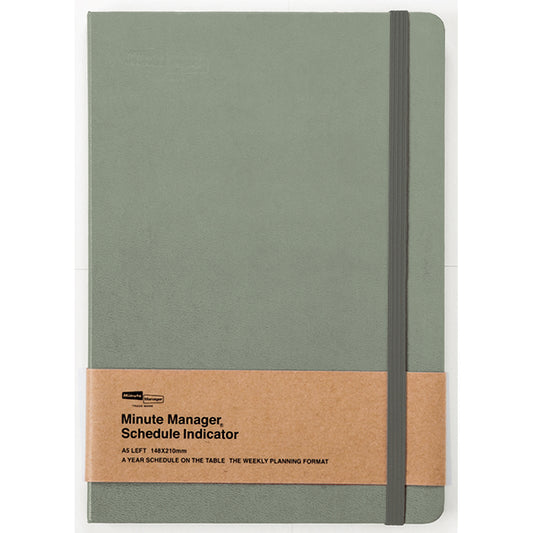 2025 Weekly Planner Minute Manager-EX A5 LEFT