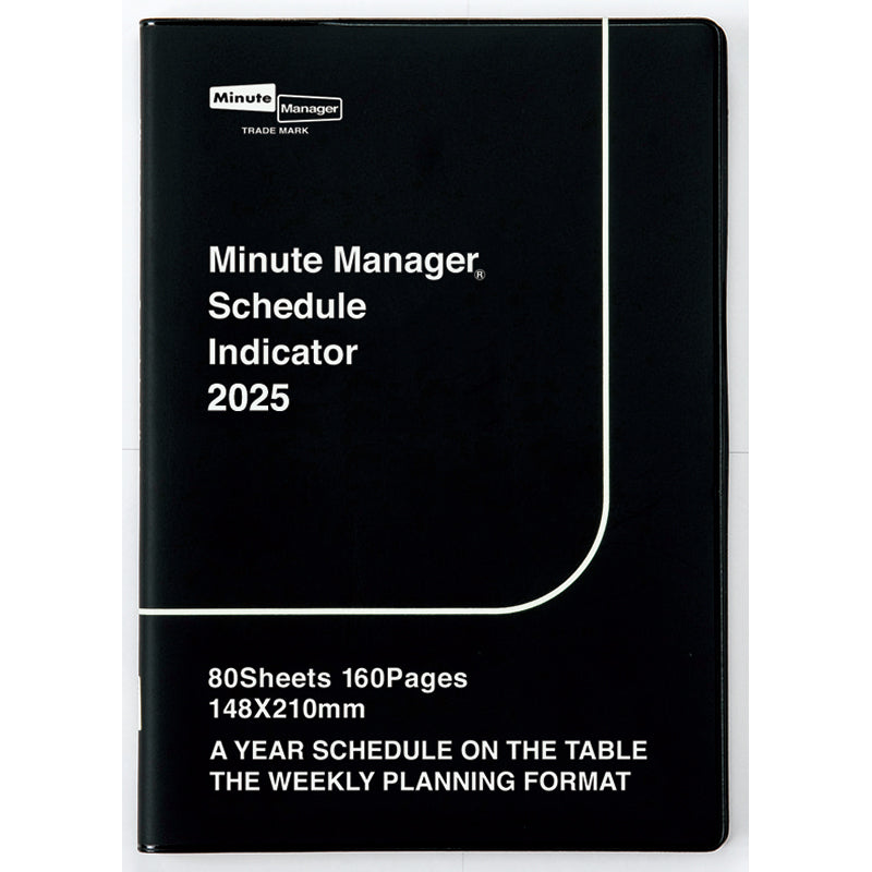 2025 Weekly Planner Minute Manager A5 LEFT