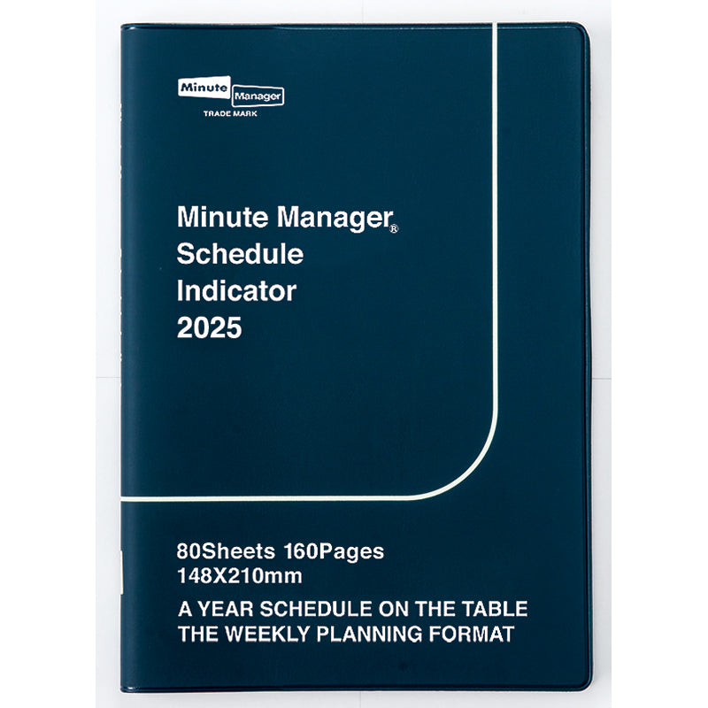 2025 Weekly Planner Minute Manager A5 LEFT