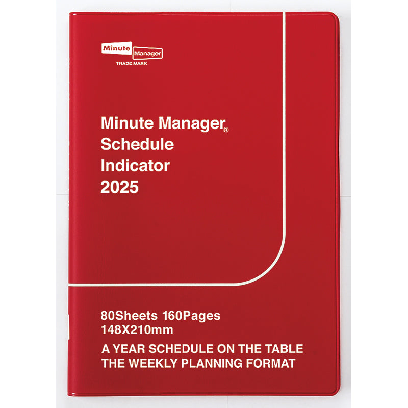 2025 Weekly Planner Minute Manager A5 LEFT