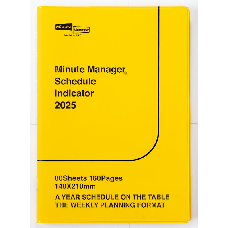 2025 Weekly Planner Minute Manager A5 LEFT