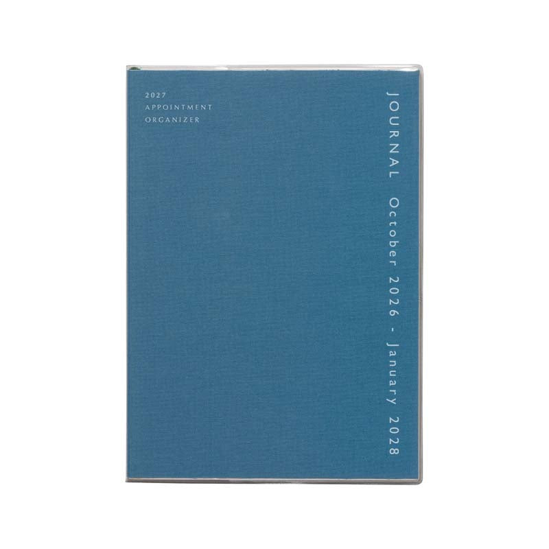 2027 Monthly Square Diary coton A5 (NF4)