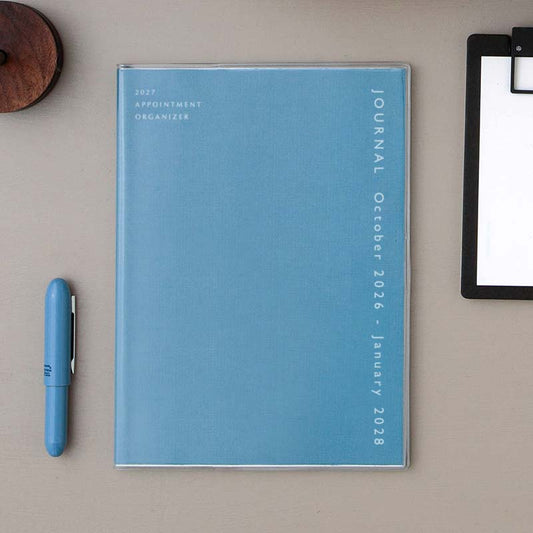 2027 Monthly Square Diary coton A5 (NF4)