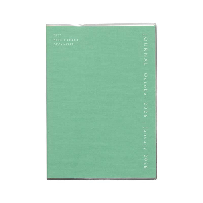 2027 Monthly Square Diary coton A5 (NF4)