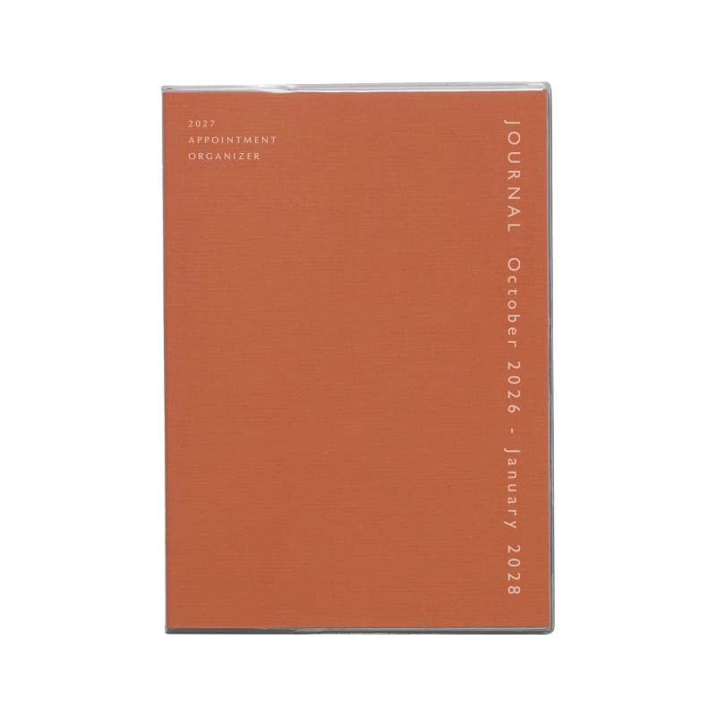 2027 Monthly Square Diary coton A5 (NF4)