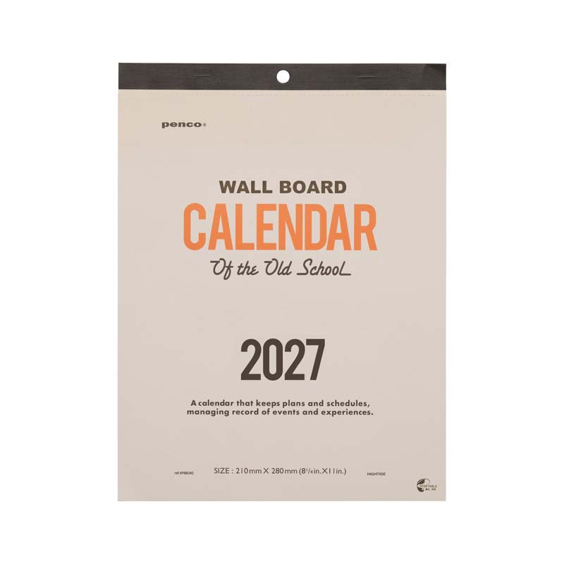 2027 Calendar (Penco) / A4