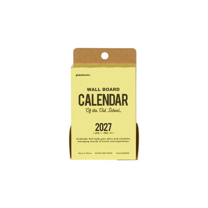 2027 Memo Block Calendar(Penco)