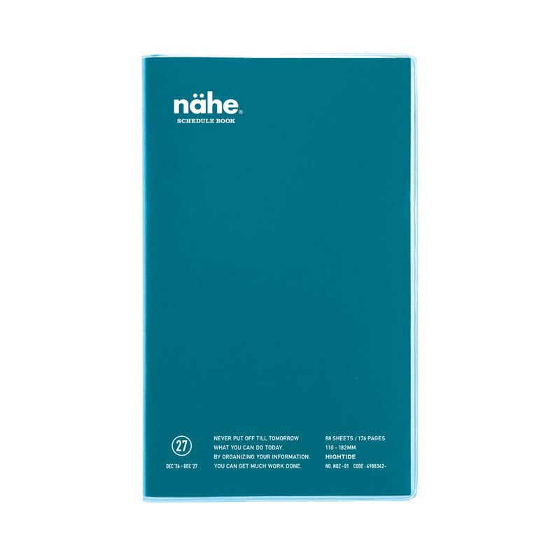 2027 Weekly Diary Nahe B6 Slim Vertical (NQZ1)
