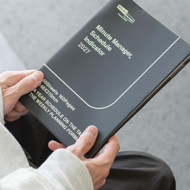 2027 Weekly Diary Minute Manager A5 LEFT (NX1)