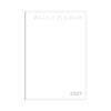 2027 Weekly Diary Paper Cloth B6 (NY4)